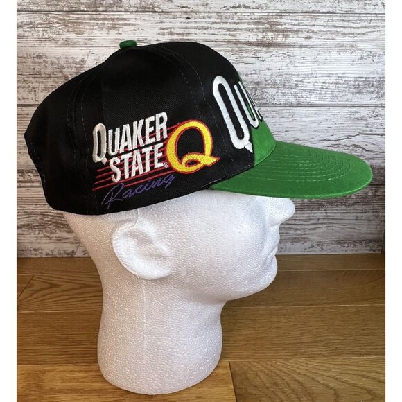 Vintage Quaker State Racing Embroidered SnapBack Hat Cap NEW - Picture 2 of 7